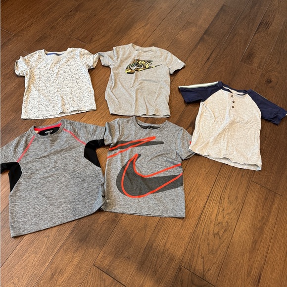 Nike Other - Toddler Boys Short Sleeve T Shirts Size 4/5T Set of 5 Nike and Cat & Jack